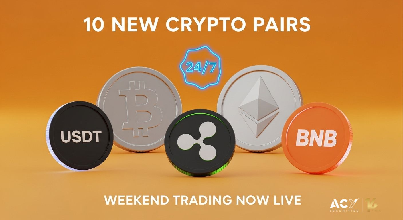ACY Securities Launches 10 New Digital Currency Pairs with 24/7 Trading  Access