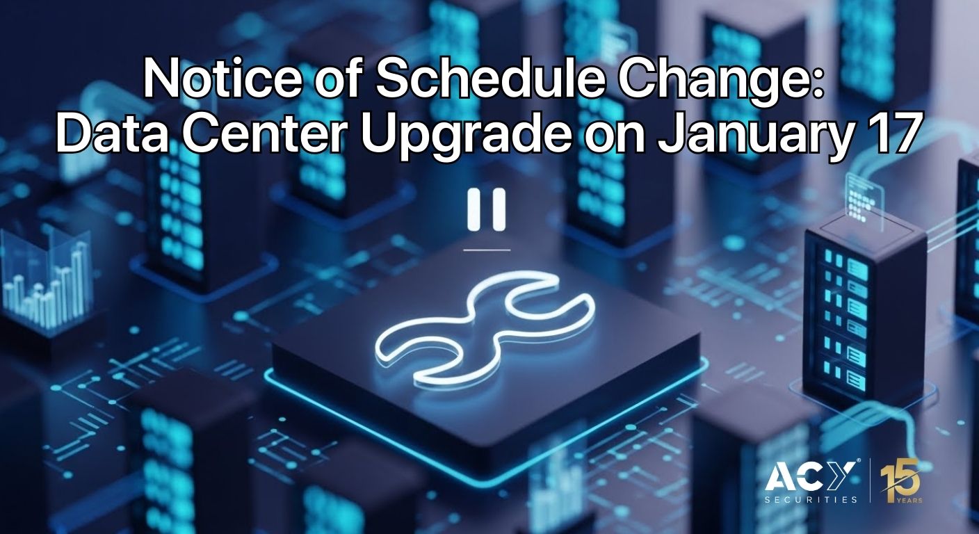 Notice of Schedule Change: Data Center Upgrade on January 17